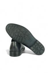 Erkan Kaban 141103 014 Erkek Siyah Deri Klasik Büyük & Küçük Numara Ayakkabı - 4