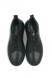 Erkan Kaban 141200 014 Erkek Siyah Deri Büyük & Küçük Numara Ayakkabı - 4