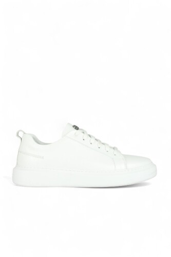 Erkan Kaban 141200 468 Erkek Beyaz Deri Büyük & Küçük Numara Ayakkabı - Erkan Kaban