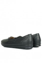 Fitbas 155021 014 Kadın Siyah Günlük Büyük Numara Ayakkabı - Thumbnail
