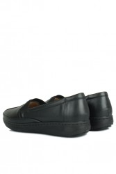 Fitbas 155025 014 Kadın Siyah Günlük Büyük Numara Ayakkabı - Thumbnail
