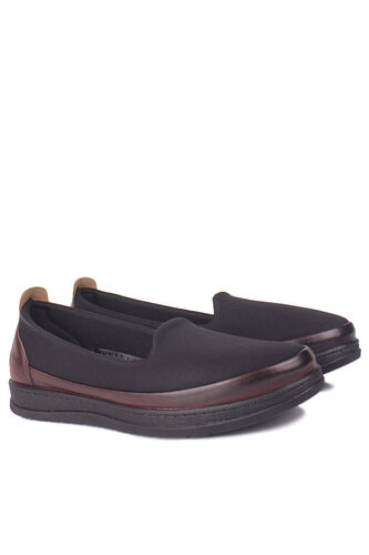 Fitbas 155058 064 Kadın Siyah Bordo Günlük Büyük Numara Ayakkabı - Fitbas (1)