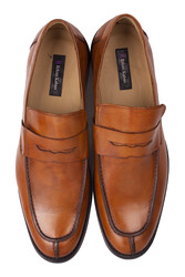 Erkan Kaban 332 162 Erkek Taba Deri Klasik Büyük & Küçük Numara Ayakkabı - Thumbnail