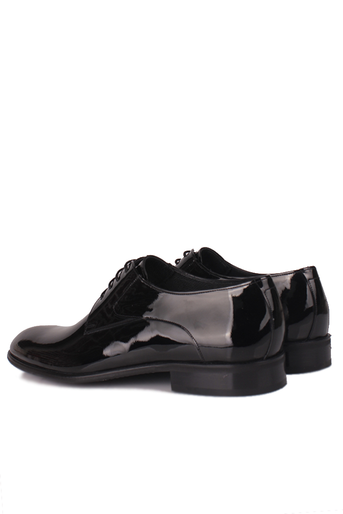 Erkan Kaban 352416 020 Erkek Siyah Rugan Klasik Büyük & Küçük Numara Ayakkabı