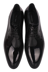 Erkan Kaban 352416 020 Erkek Siyah Rugan Klasik Büyük & Küçük Numara Ayakkabı - Thumbnail