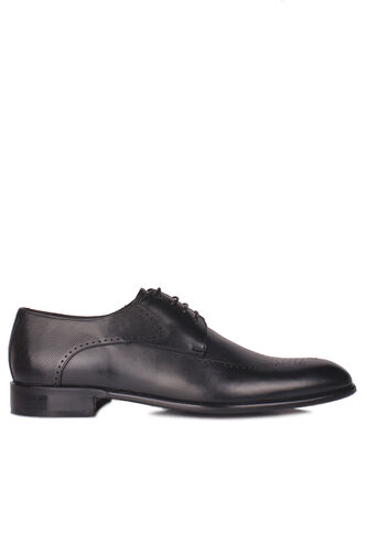 Erkan Kaban 352417 014 Erkek Siyah Deri Klasik Büyük & Küçük Numara Ayakkabı