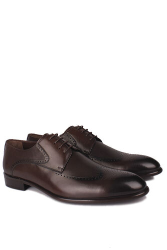 Erkan Kaban - Erkan Kaban 352417 232 Erkek Kahve Deri Klasik Büyük & Küçük Numara Ayakkabı (1)