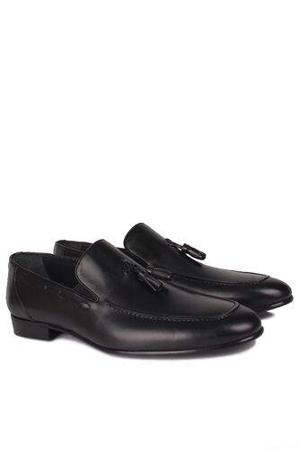 Erkan Kaban - Erkan Kaban 352600 014 Erkek Siyah Deri Klasik Büyük & Küçük Numara Ayakkabı (1)