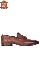 Erkan Kaban 352600 167 Erkek Taba Deri Klasik Büyük & Küçük Numara Ayakkabı - Thumbnail