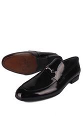 Erkan Kaban 352609 020 Erkek Siyah Rugan Klasik Büyük & Küçük Numara Ayakkabı - Thumbnail