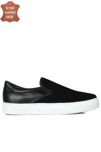 Erkan Kaban 385003 015 Black Suede Black Matt Men Shoes - Erkan Kaban