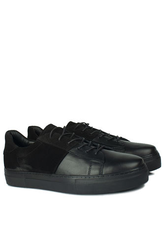 Erkan Kaban 385004 025 Black Matt - Black Nubuck Men Shoes - Erkan Kaban (1)