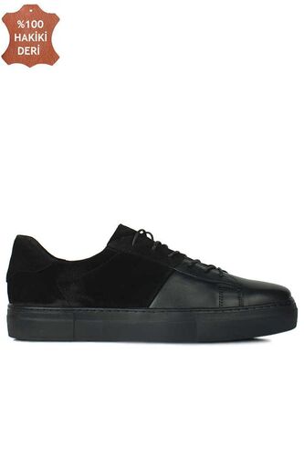 Erkan Kaban 385004 025 Black Matt - Black Nubuck Men Shoes - Erkan Kaban