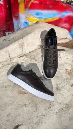 Erkan Kaban 385004 232 Kahve Matt Erkek Büyük Numara Ayakkabı - Erkan Kaban