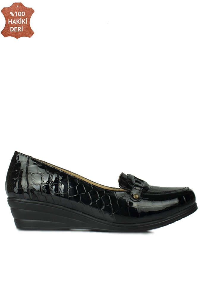 Fitbas 4422 024 Kadın Siyah Günlük Büyük & Küçük Numara Ayakkabı