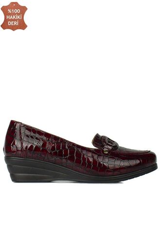 Erkan Kaban 4422 625 Women Claret Red Casual Shoes - Fitbas