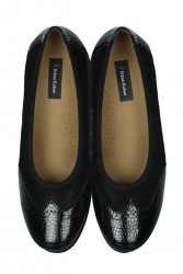 Fitbas 6402 025 Kadın Siyah Günlük Büyük & Küçük Numara Ayakkabı - Thumbnail
