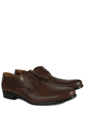 Erkan Kaban 759 232 Erkek Kahve Deri Klasik Büyük & Küçük Numara Ayakkabı - Erkan Kaban (1)