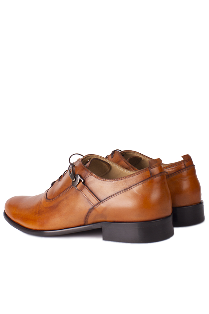 Erkan Kaban 801 162 Erkek Taba Deri Klasik Büyük & Küçük Numara Ayakkabı
