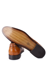 Erkan Kaban 801 162 Erkek Taba Deri Klasik Büyük & Küçük Numara Ayakkabı - Thumbnail