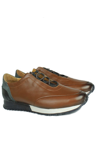 Fitbas - Fitbas 914510 167 Erkek Taba Deri Spor Büyük Numara Ayakkabı (1)