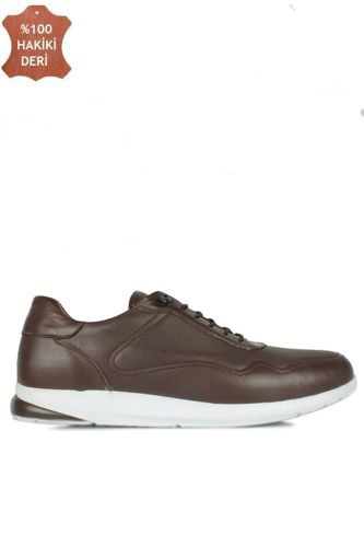 Erkan Kaban 914601 246 Erkek Kahve Deri Spor Büyük Numara Ayakkabı - Erkan Kaban (1)