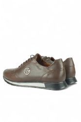 Erkan Kaban 914608 232 Erkek Kahve Deri Spor Büyük Numara Ayakkabı - 3