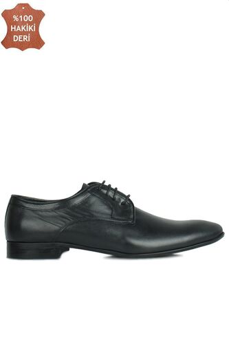 Erkan Kaban 979 014 Men Black Genuine Leather Classical Shoes - Erkan Kaban