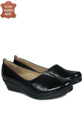 Fitbas 4740 020 Kadın Siyah Günlük Büyük & Küçük Numara Ayakkabı - Thumbnail