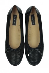 Fitbas 6475 025 Kadın Siyah Günlük Büyük & Küçük Numara Ayakkabı - Thumbnail