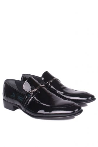 Erkan Kaban - Erkan Kaban 972 020 Men Black Vernice Classical Shoes (1)