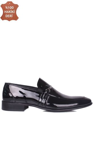 Erkan Kaban 972 020 Men Black Vernice Classical Shoes - Erkan Kaban