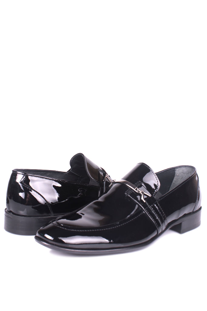 Erkan Kaban 972 020 Erkek Siyah Rugan Klasik Büyük & Küçük Numara Ayakkabı