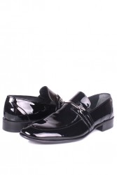 Erkan Kaban 972 020 Erkek Siyah Rugan Klasik Büyük & Küçük Numara Ayakkabı - Thumbnail