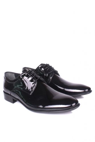 Erkan Kaban - Erkan Kaban 979 020 Men Black Vernice Classical Shoes (1)