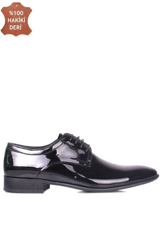 Erkan Kaban 979 020 Men Black Vernice Classical Shoes - Erkan Kaban