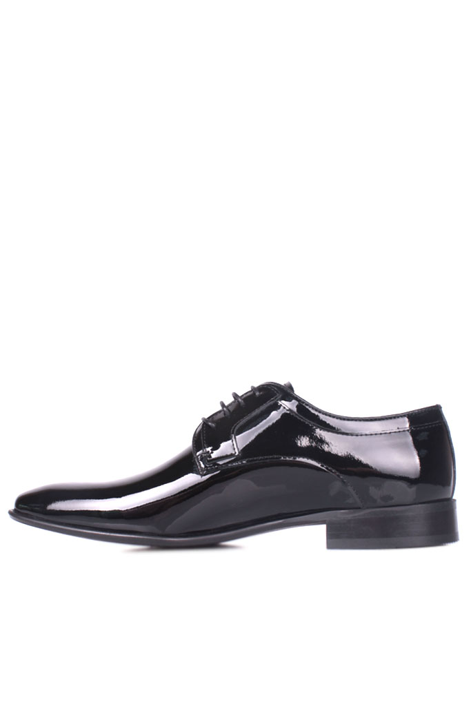 Erkan Kaban 979 020 Erkek Siyah Rugan Klasik Büyük & Küçük Numara Ayakkabı