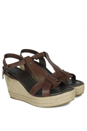 Fitbas - Erkan Kaban 5027 232 Women BrownSandal Shoes (1)