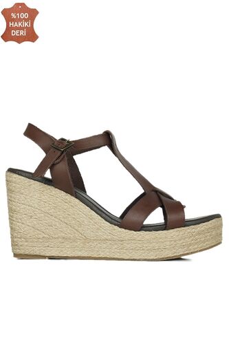 Erkan Kaban 5027 232 Women BrownSandal Shoes - Fitbas