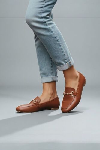 Fitbas 111006 167 Kadın Taba Büyük & Küçük Numara Babet - Fitbas