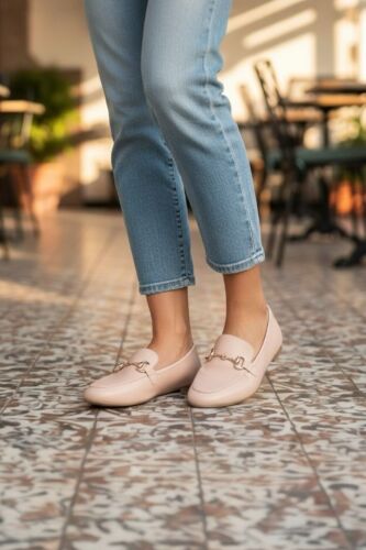 Fitbas 111006 319 Kadın Ten Büyük & Küçük Numara Babet - Fitbas