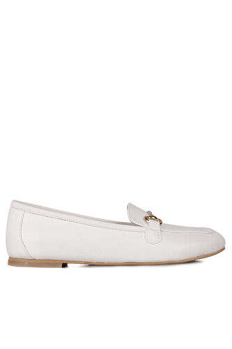 Fitbas 111006 468 Kadın Beyaz Büyük & Küçük Numara Babet - Fitbas (1)