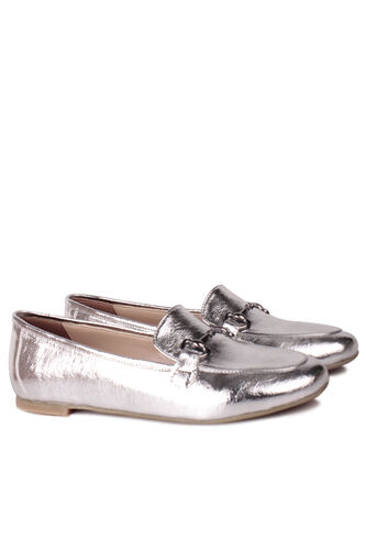 Fitbas 111006 721 Kadın Gümüş Büyük & Küçük Numara Babet - Fitbas (1)