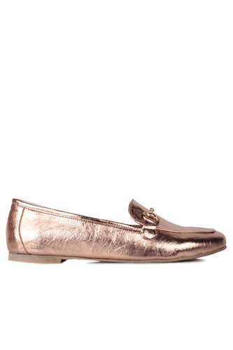 Fitbas 111006 751 Kadın Bronz Büyük & Küçük Numara Babet - Fitbas