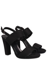 Fitbas 111035 008 Kadın Siyah Büyük & Küçük Numara Ayakkabı - Thumbnail