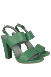 Fitbas 111035 677 Kadın Yeşil Büyük & Küçük Numara Ayakkabı - Thumbnail