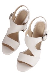 Fitbas 111036 468 Kadın Beyaz Büyük & Küçük Numara Ayakkabı - Thumbnail