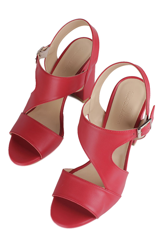 Fitbas 111036 524 Kadın Kırmızı Büyük & Küçük Numara Ayakkabı