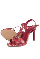 Fitbas 111037 523 Kadın Kırmızı Büyük & Küçük Numara Ayakkabı - Thumbnail