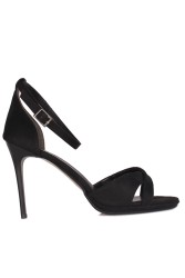 Fitbas 111038 008 Kadın Siyah Süet Büyük & Küçük Numara Ayakkabı - 2